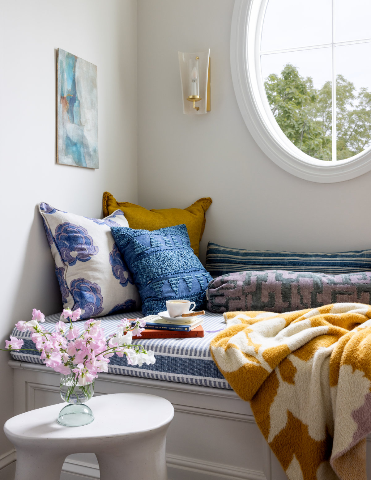 Northville French Cottage Reading Nook