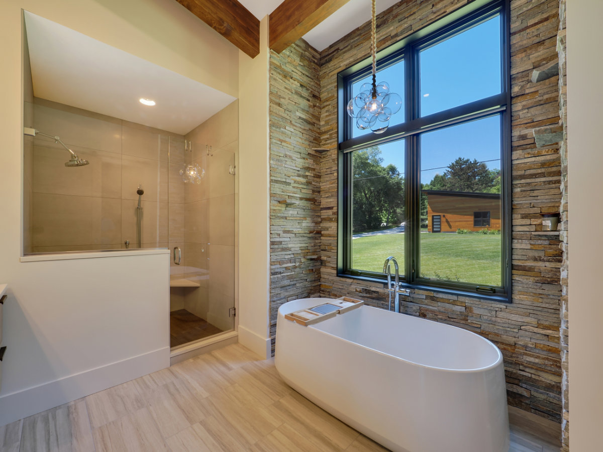 Torch Lake Modern Bathroom