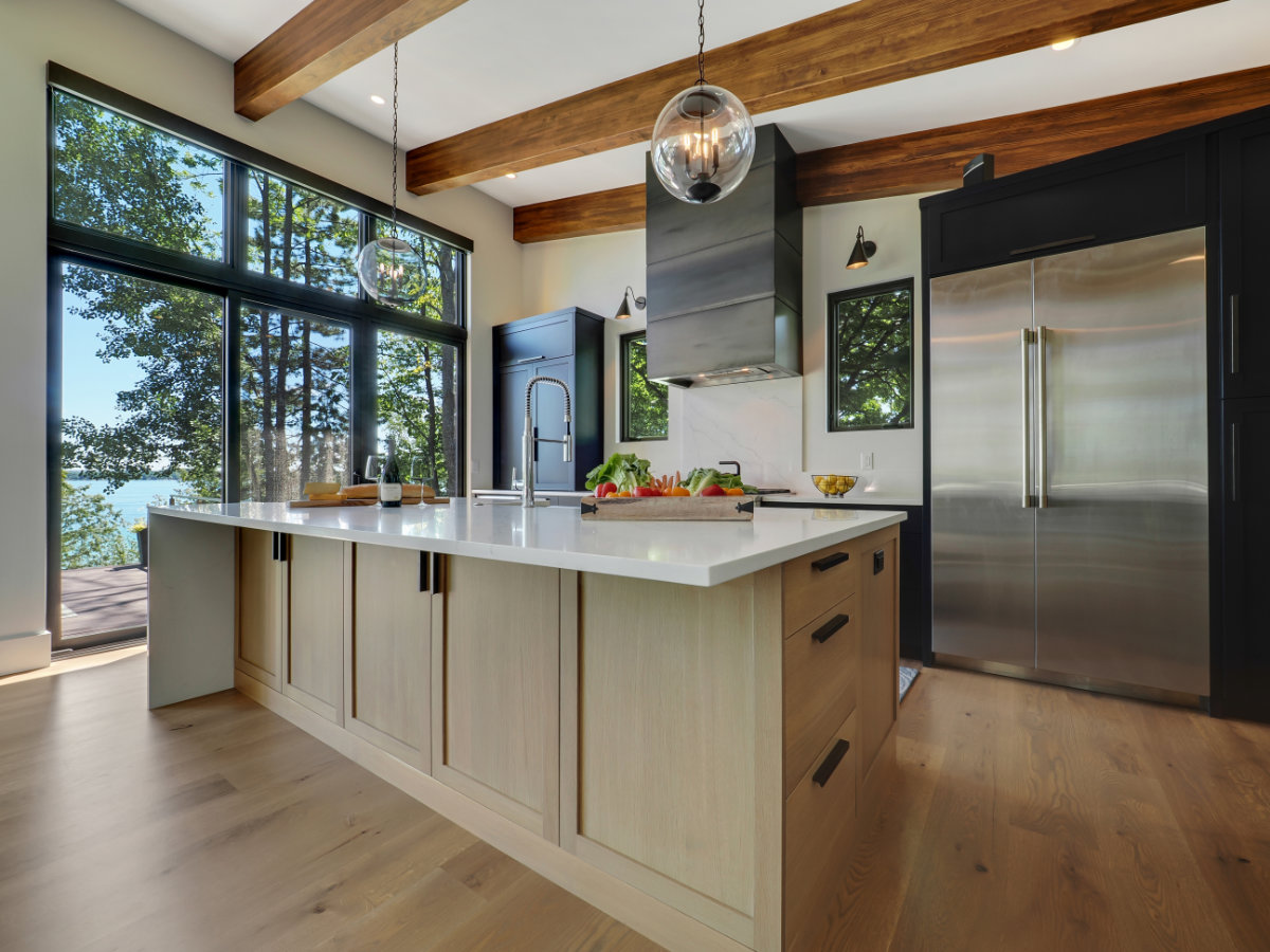 Torch Lake Modern Kitchen